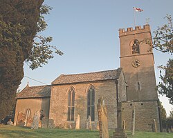 Stonesfield StJames NorthSide sunset